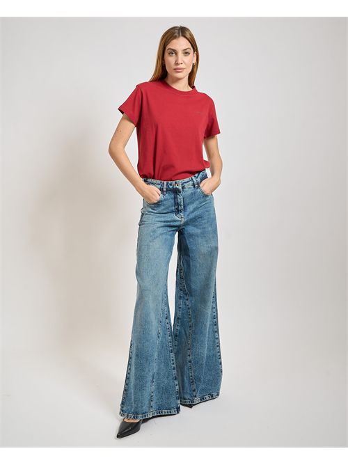 Jeans wide leg donna Patrizia Pepe a vita bassa PATRIZIA PEPE | 8P0755-D1WZBCA25